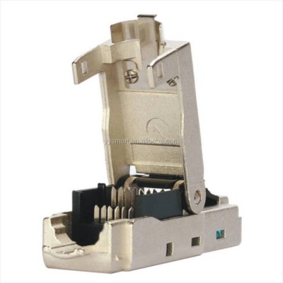 Simante Network Rj45 Ftp Tool-less Male Cat6a Connector