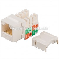 CAT6 RJ45 Keystone Jack 90 Degree