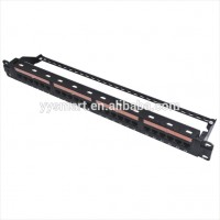 24 Port CAT 6 Patch Panel 19inch With Cable Manager