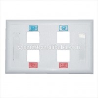 RJ45 Universal Keystone Face Plate / Wall Plate