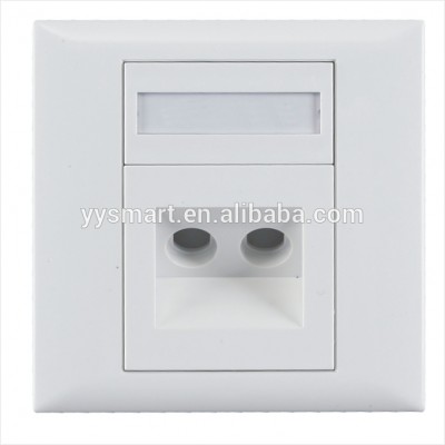 Fiber Optic face plate/ST faceplate