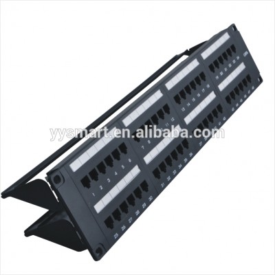 RJ45 2U 48 Port Patch Panel Cat6 UTP 19 inch